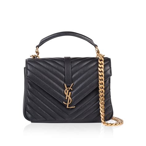 ysl college medium black